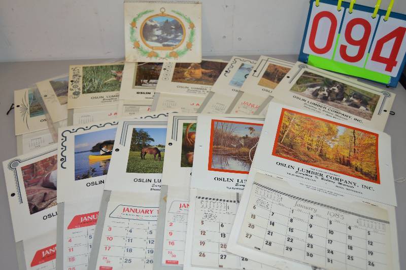 lot 94 image: Calendars