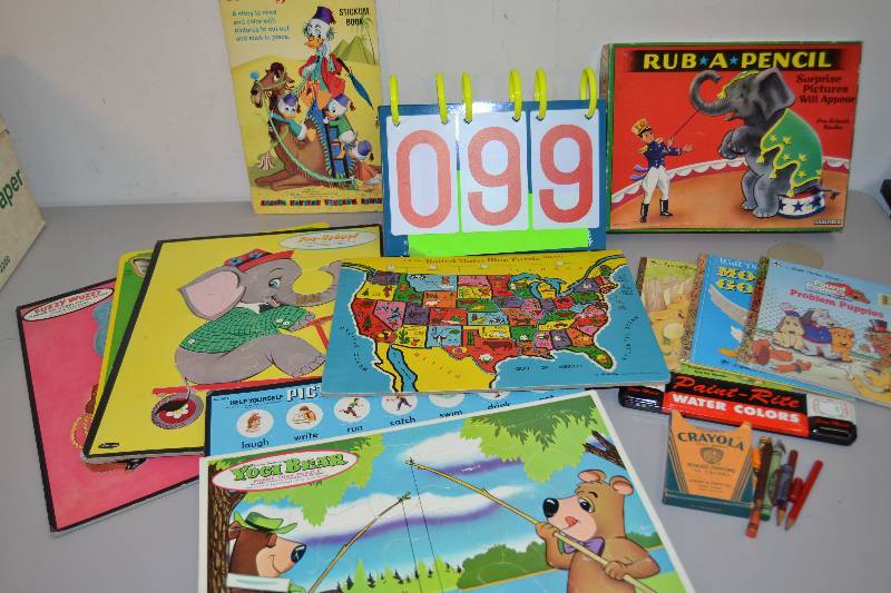 lot 99 image: vintage childrens