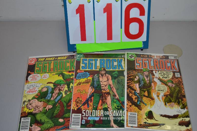 lot 116 image: comic books