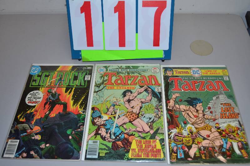lot 117 image: comic books