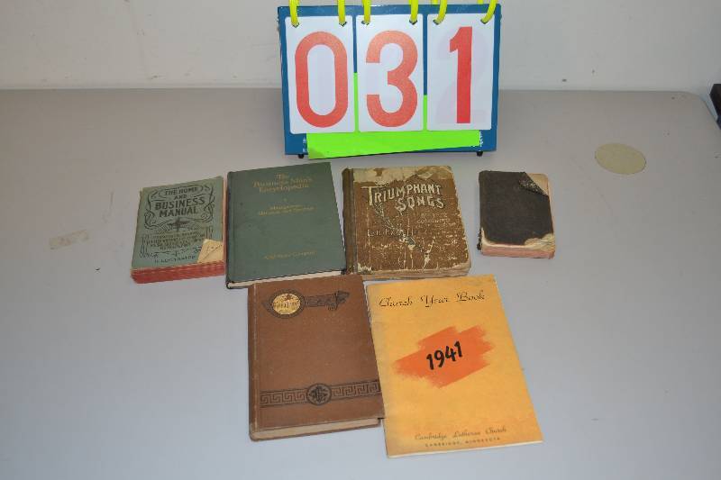 lot 31 image: Vintage and Antique Books