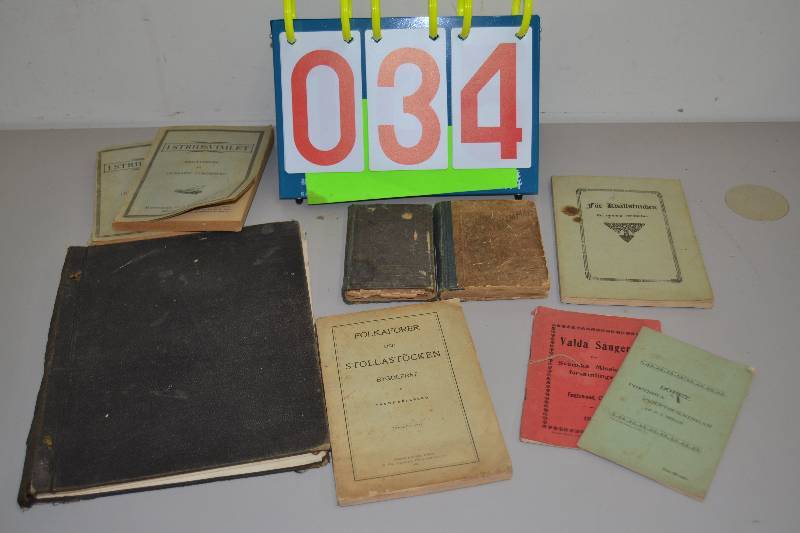 lot 34 image: Antique Books