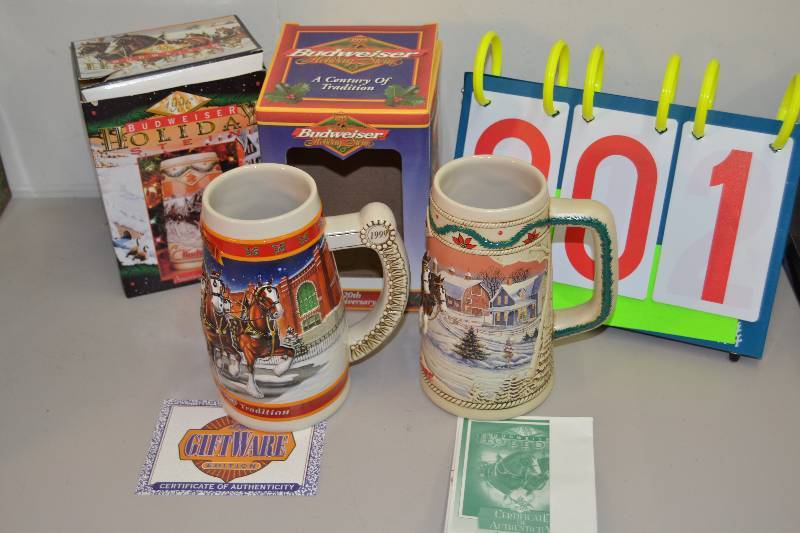 lot 1 image: Beer Steins
