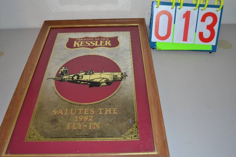 lot 13 image: Kessler Sign Mirror