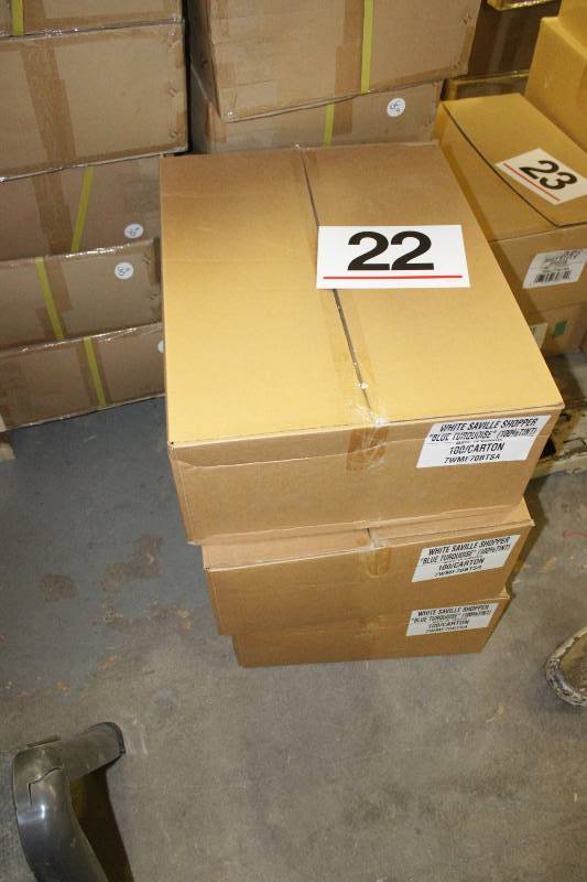 300 Jumbo Handled Turquoise Gift Bag (3 cases of 100 per case)