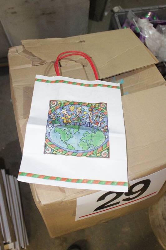 500 Medium Size Holiday Spirit Gift Bags
