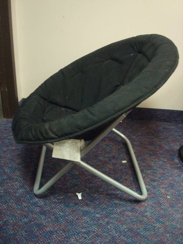 lot 40 image: Fold Up Chair, Some Wear