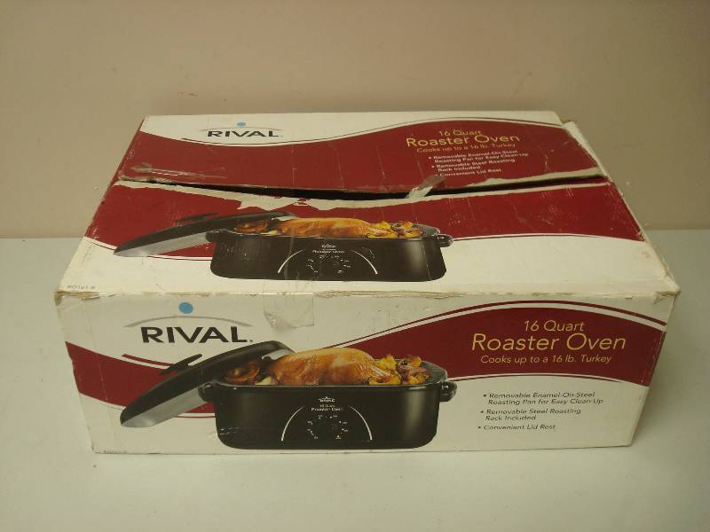 lot 71 image: Rival 16 Quart Roaster, Used, Works