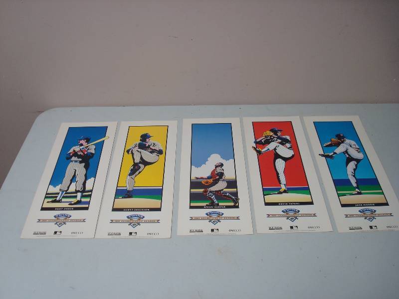 lot 96 image: 1991 Minnesota Twins Large Limited Promo Cards