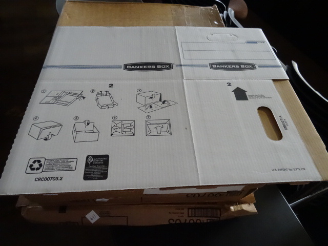 Bankers Boxes