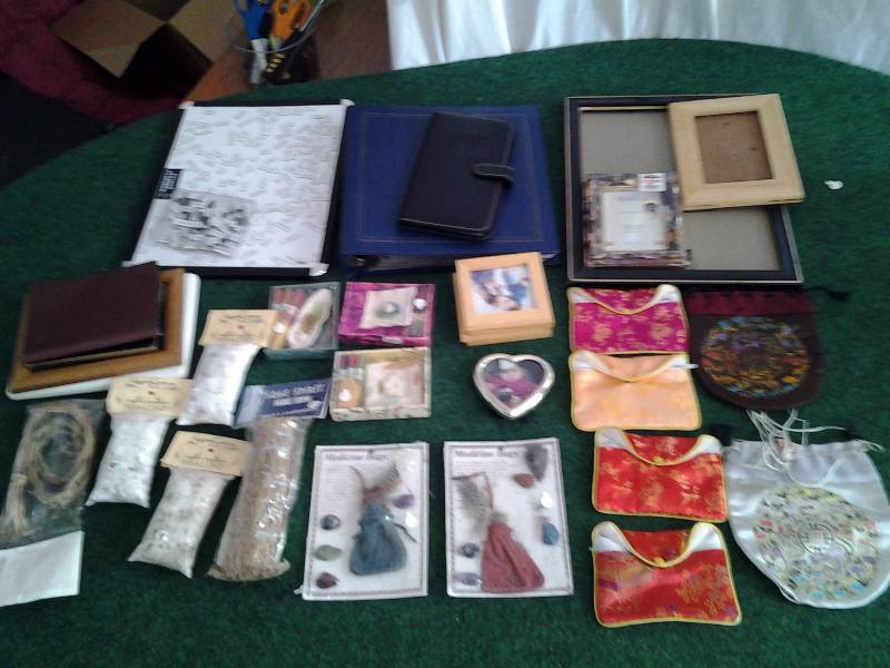 Box Lot New Medicine Bags, Sage Spirit Grass, Healing Bath Salts, Other Purses, Pictures, Poetry Magnets