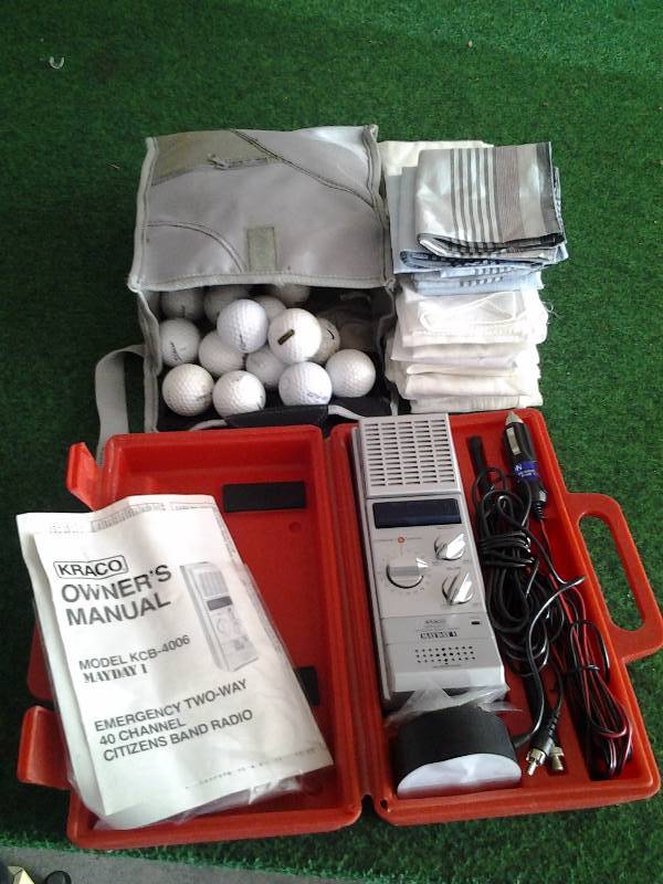 CB Radio, Golf Balls, Mens Hankies