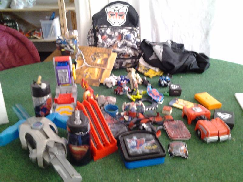 Superman,Spiderman, Transformers Toys & Collectibles