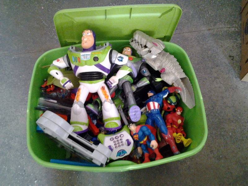 Large Tote Full Of Toys