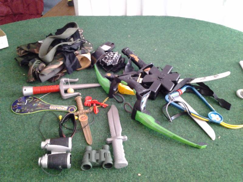 Lot Of Ninja Costumes, Accessories, Other Dress-Up