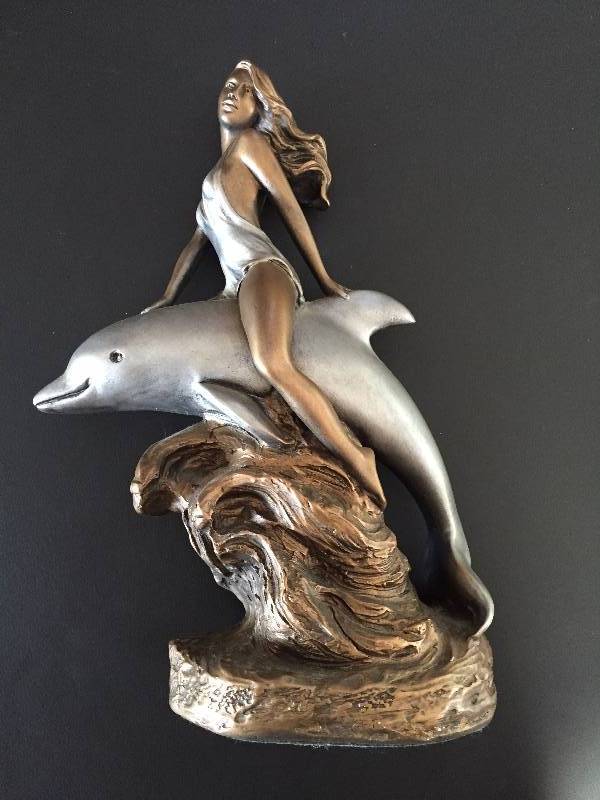 lot 93 image: Austin Productions Sculpture Heath Sea Sprites from Mexico 1994.