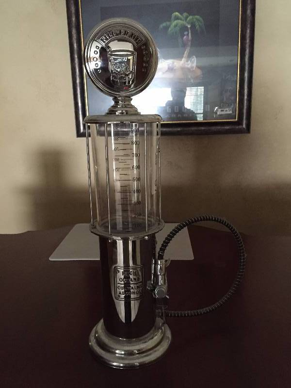 lot 97 image: Replica Gas Pump Liquor Dispenser