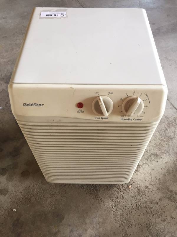 lot 51 image: Goldstar Portable Dehumidifier - Works