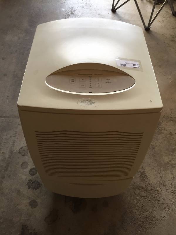 lot 52 image: Portable Dehumidifier - Works Excellent