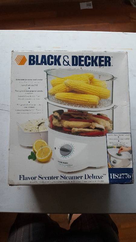 Black & Decker Flavor Scenter Steamer Deluxe HS2776 Food Cooker Rice  Vegetable
