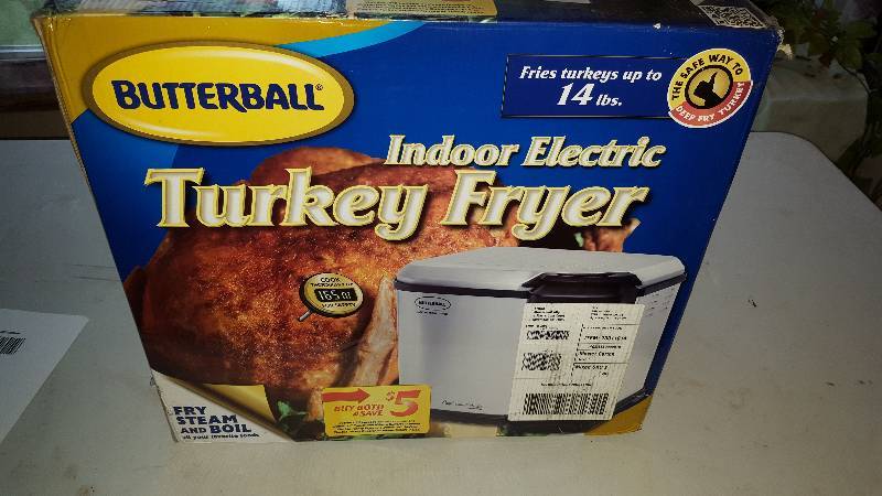 Butterball Indoor Electric Turkey Fryer.