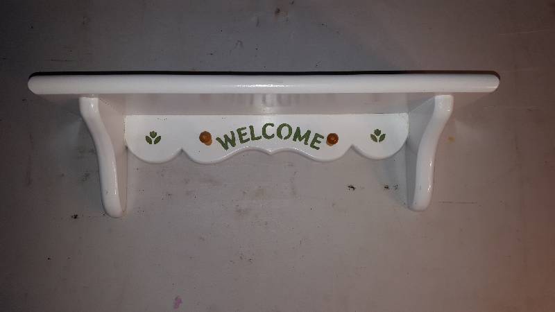 Homemade Wooden Decorative Shelf
