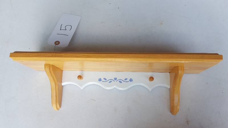 Homemade Wooden Decorative ShelfKey rack