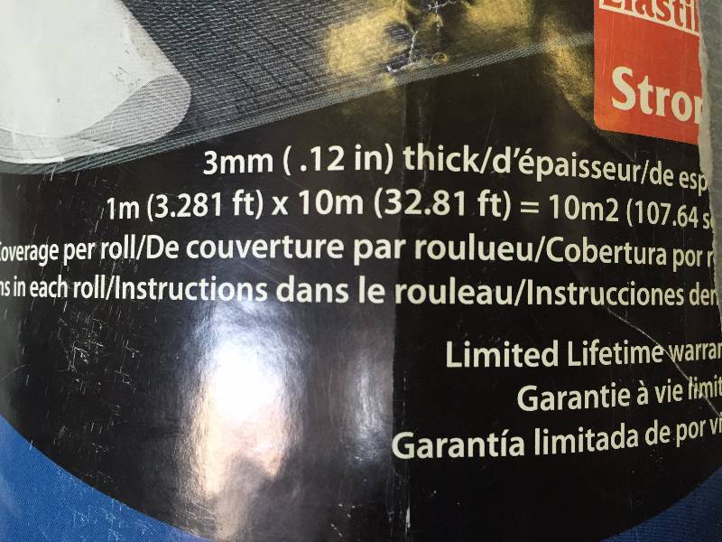 lot 26 image: ELASTILON LAMINATE FLOOR PAD