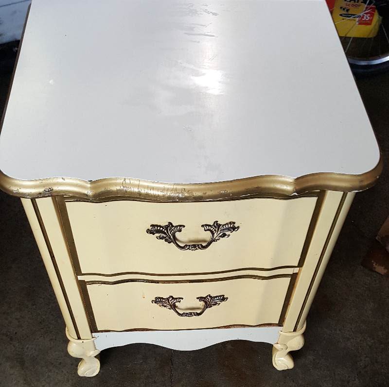 Beautiful white night stand