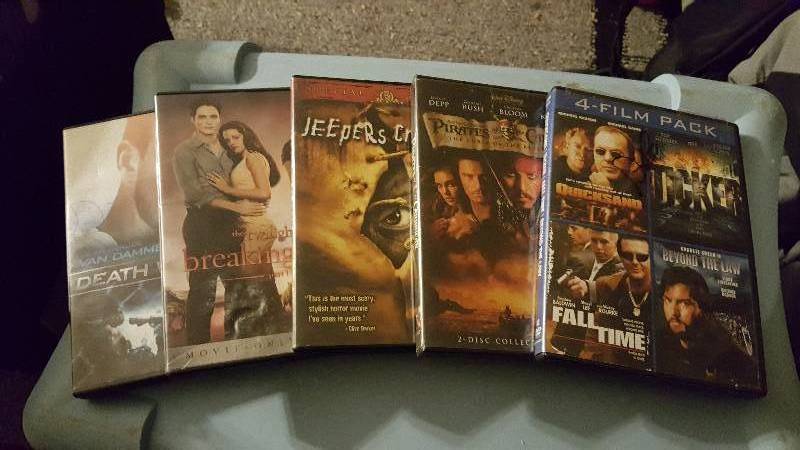 Lot of 10 DVDs