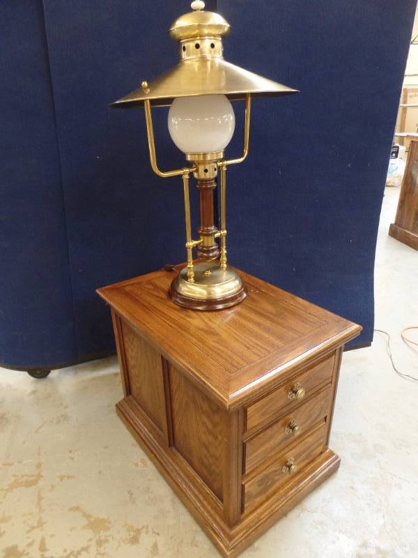 Table and Lamp