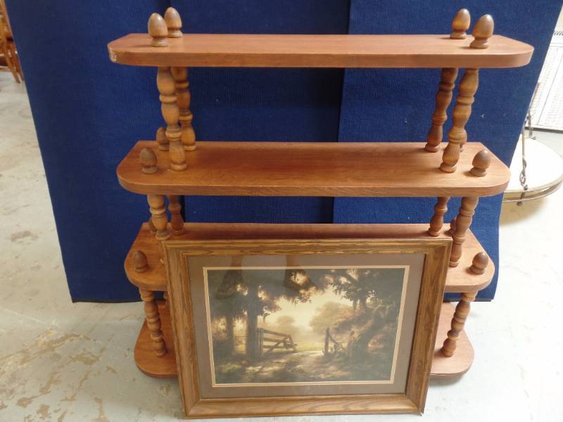Display Shelf and Art