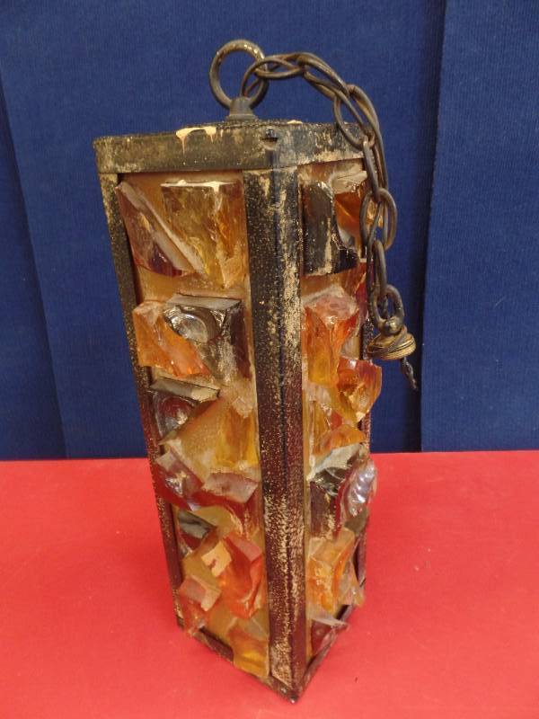 Mosaic Style Hanging Light