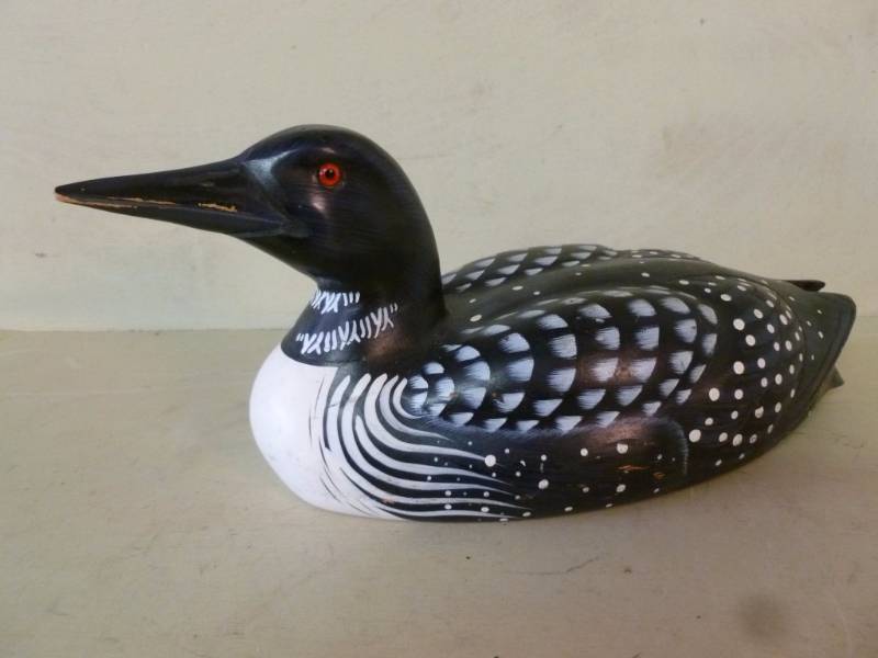 Hand Crafted Loon Decoration