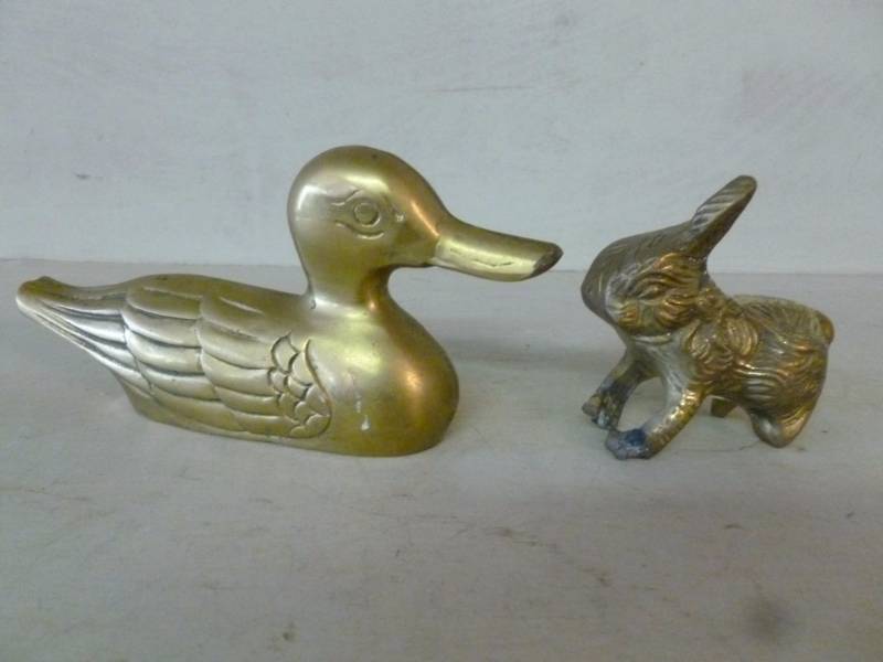 Cast Brass Figurines