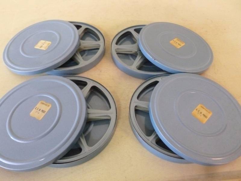 Vintage Movie Reels