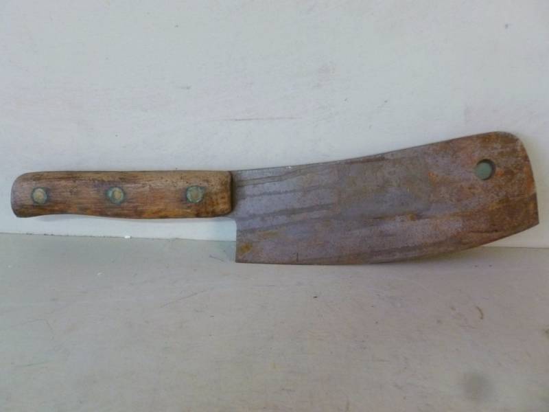 Antique Cleaver Knife