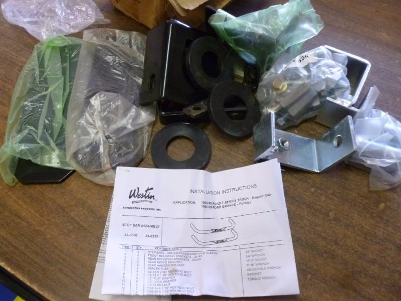 Truck Step Mounting Hardware