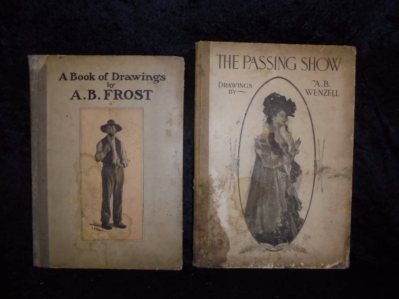 Pair - Antique Books on Drawing - Dated 1900 & 1904