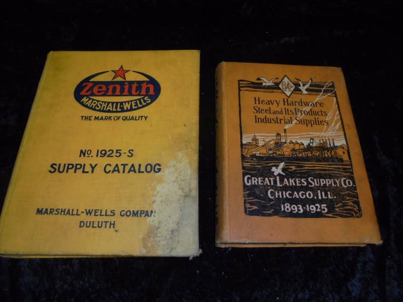 Pair - Vintage Supply Catalogs - 1924 & 1925