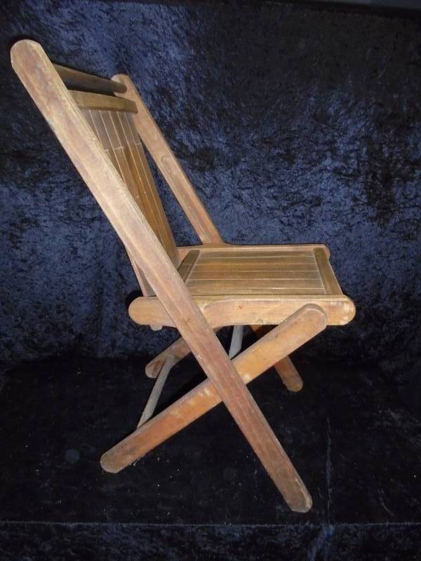 Wood Folding Chair