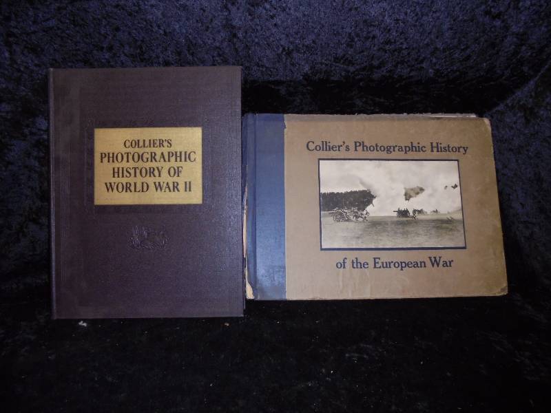 Pair - Books, Photographic History of WWII & European War