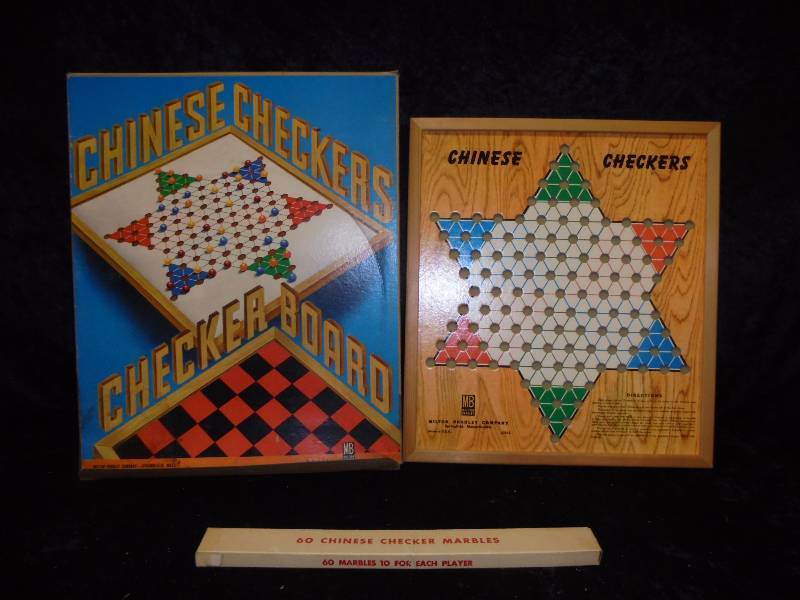Vintage Chinese CheckersChecker Board in Box