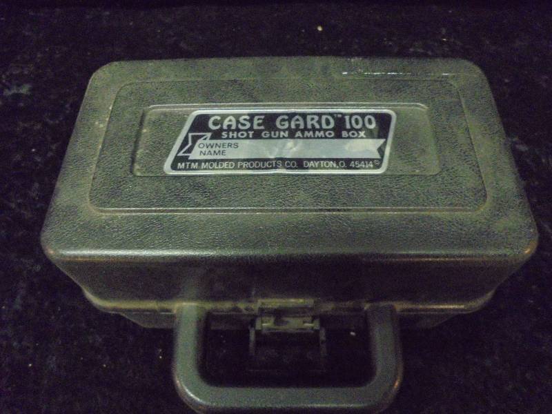 Hardcase Case Gard 100 Shot Gun Ammo Box wContent