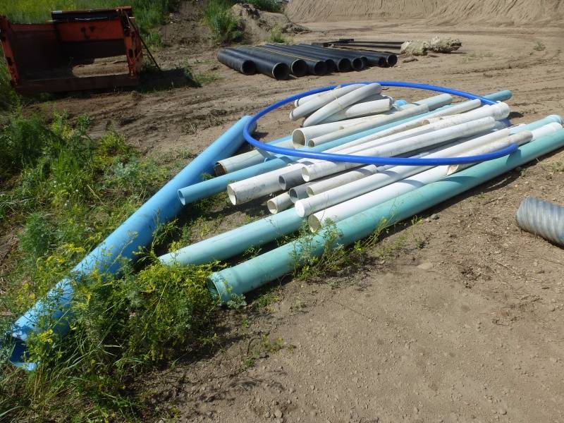 lot 160 image: PVC Sewer Pipe