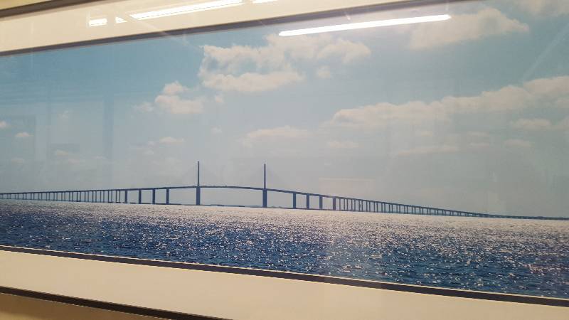 Large Framed Picture.
