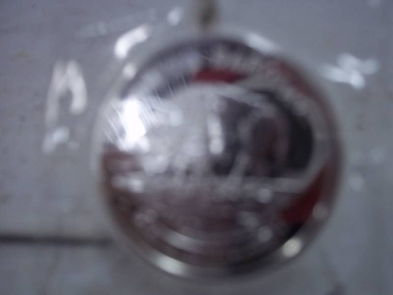 lot 42 image: South Dakota One Troy Ounce .999 Fine Silver