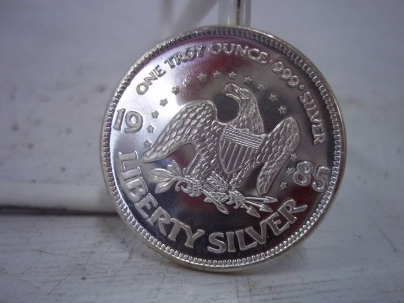 lot 56 image: One Troy Ounce .999 Fine Silver