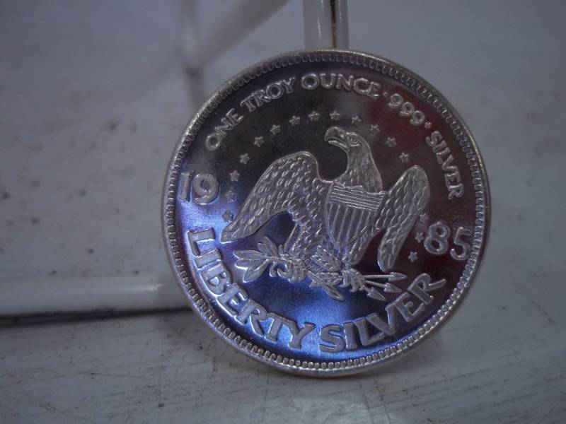 lot 57 image: One Troy Ounce .999 Fine Silver