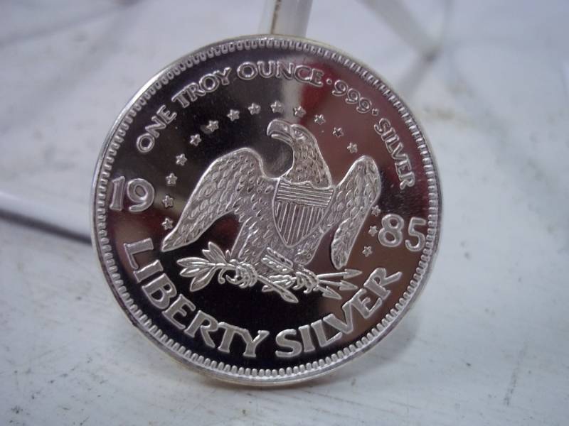 lot 89 image: One Troy Ounce .999 Fine Silver